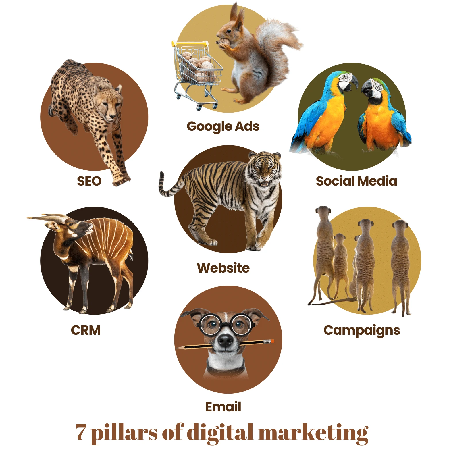 7 pillars of digital marketing