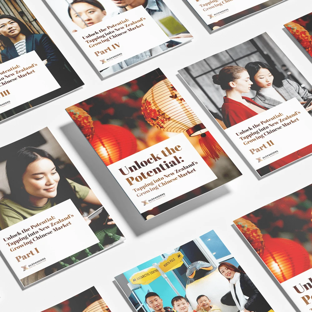 Chinese Marketing Guide e-book mockup