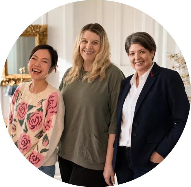 Rona, Amanda and Rachel from Alexanders